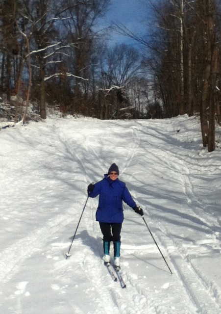 photo of Sandy skiing in Holyoke
